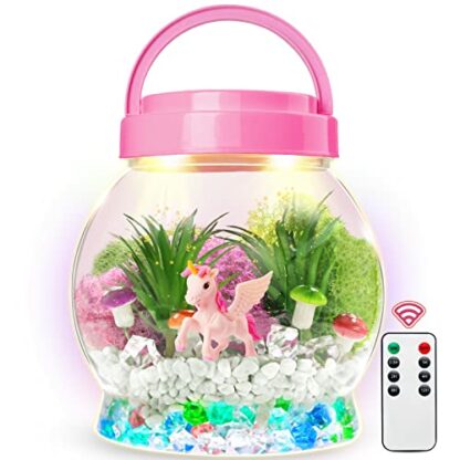 SLDALES Light-Up Unicorn Gifts for Girls, Make Your Own Unicorn Night Light with Timing Remote Control, Unicorn Toy for 3 4 5 6 7 8+ Year Old Girls - Image 2