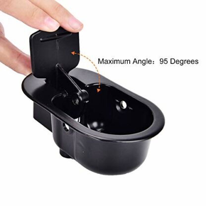 STARVAST Recliner Couch Release Handle Pack of 4, Universal Black Metal Recliner Pull Handle Replacement Parts Sofa Release Lever Handle fits Ashley and Major Recliner Brands - Image 4