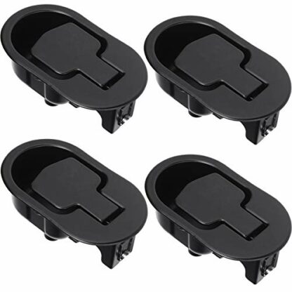 STARVAST Recliner Couch Release Handle Pack of 4, Universal Black Metal Recliner Pull Handle Replacement Parts Sofa Release Lever Handle fits Ashley and Major Recliner Brands - Image 2
