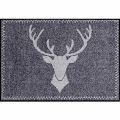 Salonloewe doormat grey size 50x75 cm - Image 2