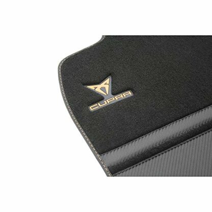 Seat Cupra 576863011BLOE Textile Floor Mats 4 x Premium Mats Black/Copper 3 Seat Cupra 576863011BLOE Textile Floor Mats 4 x Premium Mats Black/Copper - Image 3