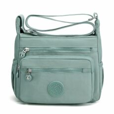 Shilanmei Womens Shoulder Bag with Multi Pocket - Nylon Crossbody Bag Waterproof Tote Handbag for Casual, Lightweight Travel Purse Messenger Bag for Sport Hiking Daily Use