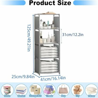 Sightday Cube Storage Unit,Cube Storage,Open Book Shelf,Closet for Family Study,Organiser Storage,Storage Unit Storage Cubes For Books,Shoe,Toys,Clothes,Tools,Shelves For Living Room - Image 4