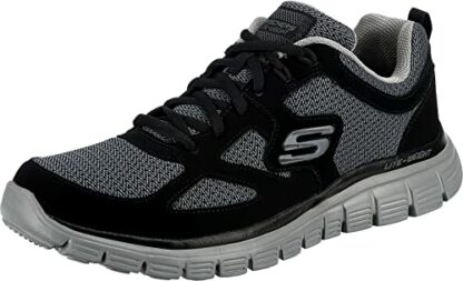 Skechers Burns Agoura Mens Synthetic Material Running Trainers 2 Skechers Burns Agoura Mens Synthetic Material Running Trainers - Image 2