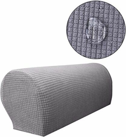 Sofa Armrest Protectors for Armchairs, Sofas, Non-Slip Armchair, 2PCS/Set Fleece Premium Armrest Covers Stretchy Chair Sofa Couch Arm Protector Stretch Fit - Image 3