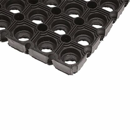 SrS Rugs® Rubber Mats Outdoor Entrance Non Slip Anti Fatigue Drainage Holes - Image 3