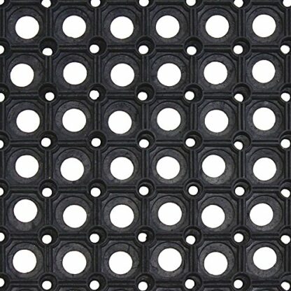 SrS Rugs® Rubber Mats Outdoor Entrance Non Slip Anti Fatigue Drainage Holes - Image 4