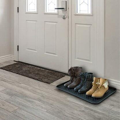 Stalwart All-Weather Boot Tray - Large, Black - Image 3