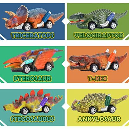 Stfitoh Toys for 2 3 4 5 6 Year Old Boysor Girls, Dinosaur Toys for Boys or Girls Age 2-6 Year Old Boys Gifts Toy Cars Boy or Girls Toys Age 2-6 Gifts for Boys Toddler Toys 3 Stfitoh Toys for 2 3 4 5 6 Year Old Boysor Girls, Dinosaur Toys for Boys or Girls Age 2-6 Year Old Boys Gifts Toy Cars Boy or Girls Toys Age 2-6 Gifts for Boys Toddler Toys - Image 3