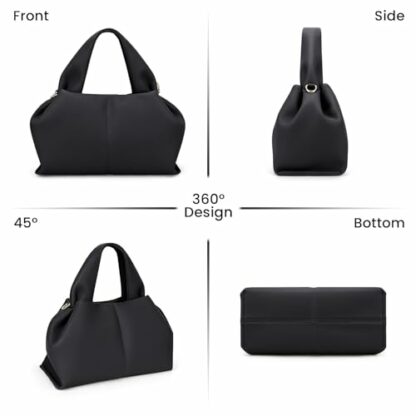 TIAASTAP Handbags for Women Leather Tote Bag Top Handle Bags Hobo Shoulder Bag Y2K Crossbody Bag with Adjustable Strap for Shopping Travel Work 4 TIAASTAP Handbags for Women Leather Tote Bag Top Handle Bags Hobo Shoulder Bag Y2K Crossbody Bag with Adjustable Strap for Shopping Travel Work - Image 4