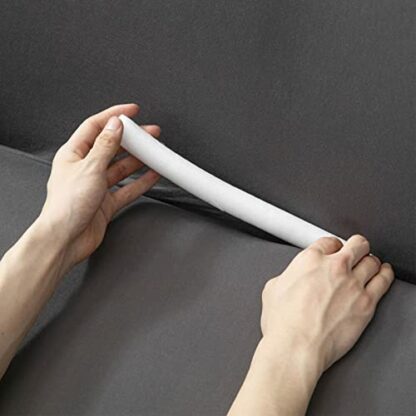 TUAKIMCE Foam Stick for Stretch Sofa Slipcover, Fix Non-Slip Foam Stick for Sofa Cover, Furniture Protector Seam Strip for Stretch Couch Covers - Image 2
