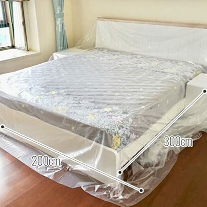TUAKIMCE Plastic Sofa Cover Furniture Cover Couch Cover Heavy Duty Waterproof Sofa Protection Cover Sofa Plastic for Sofa Moving Sofa Protector Cover for Sofas, Bed,Couch,Ground, 4 TUAKIMCE Plastic Sofa Cover Furniture Cover Couch Cover Heavy Duty Waterproof Sofa Protection Cover Sofa Plastic for Sofa Moving Sofa Protector Cover for Sofas, Bed,Couch,Ground, - Image 4