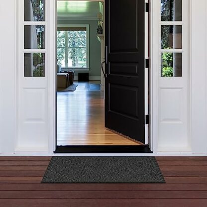 Textures Apache Mills Blocks Entrance Door Mat - Image 3