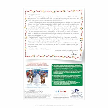 The Elf on the Shelf: A Christmas Tradition - Girl Scout Elf with Blue Eyes - Includes Artfully Illustrated Storybook, Keepsake Box and Official Adoption Certificate 4 The Elf on the Shelf: A Christmas Tradition - Girl Scout Elf with Blue Eyes - Includes Artfully Illustrated Storybook, Keepsake Box and Official Adoption Certificate - Image 4