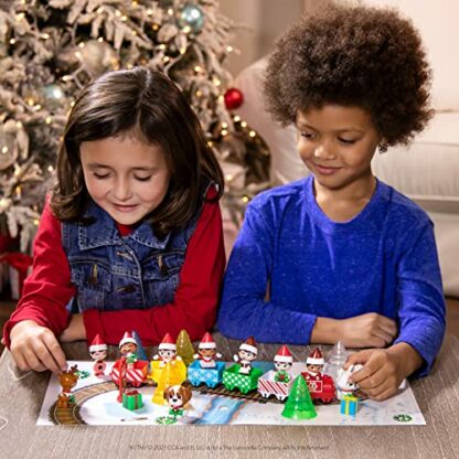 The Elf on the Shelf and Elf Pets Minis: North Pole Advent Train Advent Calendar 2023 for Kids - Includes 24 Playable Mini Surprises - New Toy for Every Day of Christmas - For Ages 3 Years and Above 3 The Elf on the Shelf and Elf Pets Minis: North Pole Advent Train Advent Calendar 2023 for Kids - Includes 24 Playable Mini Surprises - New Toy for Every Day of Christmas - For Ages 3 Years and Above - Image 3