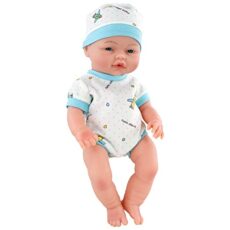 The Magic Toy Shop Bibi Doll - 14" Anatomically Correct Soft Vinyl Lifelike New Born Realistic Baby Girl Boy Doll