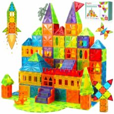 Theefun Magnetic Building Blocks, Magnetic Tiles for Kids Toys for 3 4 5 6 7 Year Old Boys Girls Magnet Building Blocks Creative Animals Educational Construction STEM Toys Gifts for Kids