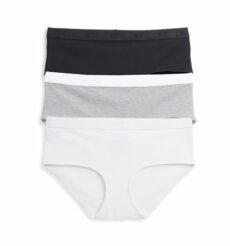 TomboyX Hipster Underwear For Women, Lightweight Cotton Stretch Comfortable Briefs Panties, (XS-4X), Multipack