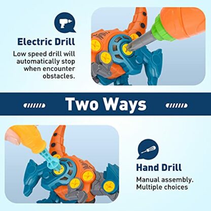 Toyzey Toys for 3 4 5 6 7 8 9 Year Old Boys, Dinosaur Toys for Boys Age 3-9 Animal Educational Toys Gifts for 3-9 Year Old Boys Girls Construction Toys for 3-9 Year Olds Dinasour Gift for Boys 4 Toyzey Toys for 3 4 5 6 7 8 9 Year Old Boys, Dinosaur Toys for Boys Age 3-9 Animal Educational Toys Gifts for 3-9 Year Old Boys Girls Construction Toys for 3-9 Year Olds Dinasour Gift for Boys - Image 4