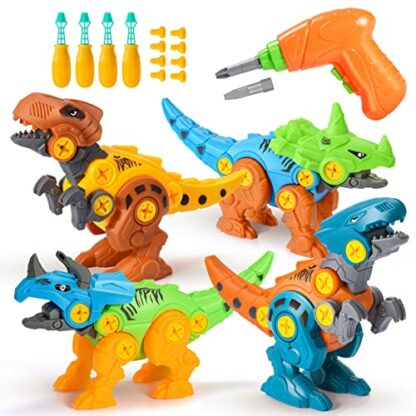 Toyzey Toys for 3 4 5 6 7 8 9 Year Old Boys, Dinosaur Toys for Boys Age 3-9 Animal Educational Toys Gifts for 3-9 Year Old Boys Girls Construction Toys for 3-9 Year Olds Dinasour Gift for Boys 2 Toyzey Toys for 3 4 5 6 7 8 9 Year Old Boys, Dinosaur Toys for Boys Age 3-9 Animal Educational Toys Gifts for 3-9 Year Old Boys Girls Construction Toys for 3-9 Year Olds Dinasour Gift for Boys - Image 2