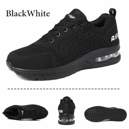 Trainers Mens Running Shoes Air Cushion Sports Shoes Casual Walking Shoes Fashion Ligthweight Breathable Athletic Sneakers Tennis Workout Gym Jogging Shoes - Image 3