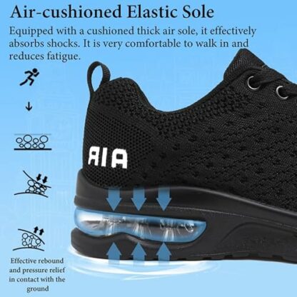 Trainers Mens Running Shoes Air Cushion Sports Shoes Casual Walking Shoes Fashion Ligthweight Breathable Athletic Sneakers Tennis Workout Gym Jogging Shoes - Image 4