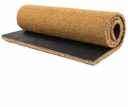 Trendi Cut-to-Size Coir Matting: Durable, Heavy-Duty Front Doors Entrance Mats - Dirt-Trap Coconut Fiber, Non-Slip Design, Tough Bristles - Pet Friendly-Welcome Mat Indoor & Outdoor - Image 2