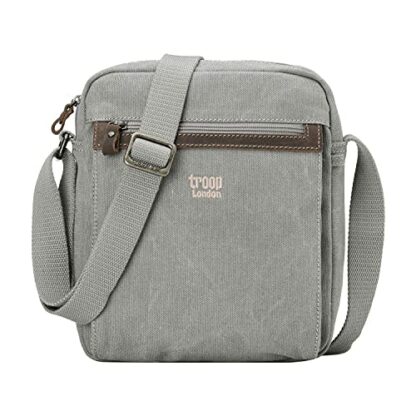 Troop London TRP0218 Classic Canvas Across Body Bag - Image 2
