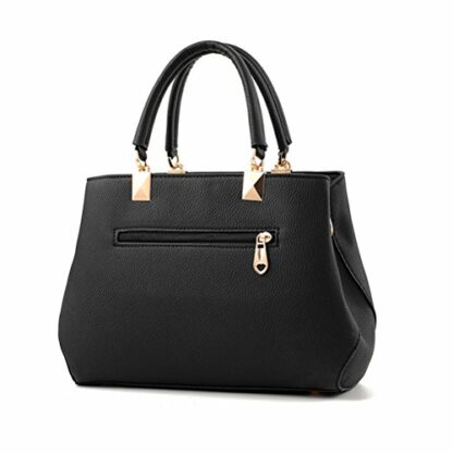 URAQT Womens Handbags, New Top Handle Bag, PU Leather Ladies Shoulder Bag Messenger Bag with Exquisite Metal Pendant, Fashion Tote Bag for Casual & Work, Mother's Day Gift 3 URAQT Womens Handbags, New Top Handle Bag, PU Leather Ladies Shoulder Bag Messenger Bag with Exquisite Metal Pendant, Fashion Tote Bag for Casual & Work, Mother's Day Gift - Image 3