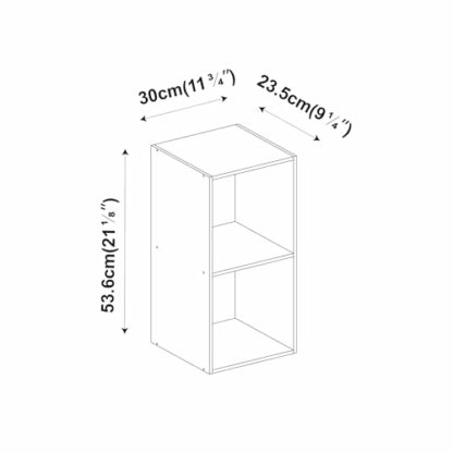 URBNLIVING ® 1, 2, 3, 4 Tier Wooden Shelving Bookcase Storage Wood Shelf Unit 4 URBNLIVING ® 1, 2, 3, 4 Tier Wooden Shelving Bookcase Storage Wood Shelf Unit - Image 4