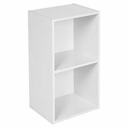 URBNLIVING ® 1, 2, 3, 4 Tier Wooden Shelving Bookcase Storage Wood Shelf Unit 2 URBNLIVING ® 1, 2, 3, 4 Tier Wooden Shelving Bookcase Storage Wood Shelf Unit - Image 2
