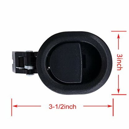 Universal Recliner Release Pull Handle, Oval Plastic Sofa Chair Replacement Parts Without Cable Fits 3mm 3 Universal Recliner Release Pull Handle, Oval Plastic Sofa Chair Replacement Parts Without Cable Fits 3mm - Image 3
