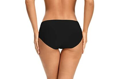 VOENXE Women Seamless Hipster Underwear,Breathable Ladies Panties Bikini,Multipack No Show Briefs,No Vpl Knickers,Comfortable Undies Underpants for Women 5-Pack - Image 4