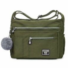 VOLGANIK ROCK Crossbody Bag for Women Medium Size Multi Pockets Handbag Shoulder Bag for Women RFID Pocket Lightweight Water resistant Shoulder Bag for Daily Use Messenger Bag