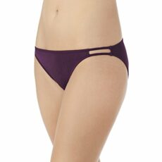 Vanity Fair Women's Illumination String Bikini Panties, Silky Stretch & Satin Trim