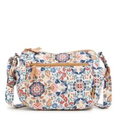 Vera Bradley Women's Cotton on The Go Crossbody Purse, One Size