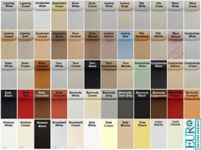 Vertical Blind Replacement Slats (3.5" Wide - Various Pack Quantities) Including Hangers, Weights and Chain, Any size up to 2500mm.!!.!! - Image 4