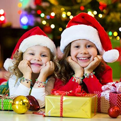 WEVOL Advent Calendar 2022 Child Girls, Christmas Calendar Bracelet Jewellery Girl 5-12 Years, Charms Bracelet Kit Making Jewellery Kids Girls Christmas Gifts 5 6 7 8 9 10 11 12 Years 3 WEVOL Advent Calendar 2022 Child Girls, Christmas Calendar Bracelet Jewellery Girl 5-12 Years, Charms Bracelet Kit Making Jewellery Kids Girls Christmas Gifts 5 6 7 8 9 10 11 12 Years - Image 3