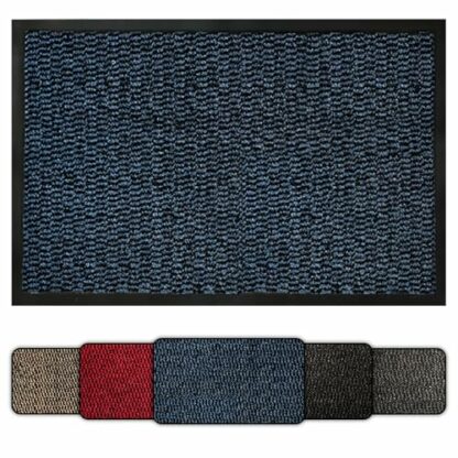 Wadan Door Matts Indoor & Outdoor | Stylish Door Mat with Non Slip Mat Backing | Anti Slip Mat Super Absorbent & Easy to Clean | Rubber Mat Use as Kitchen Mat - Image 2