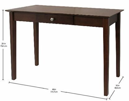 Winsome Wood Rochester Occasional Table, Antique Walnut - Image 4