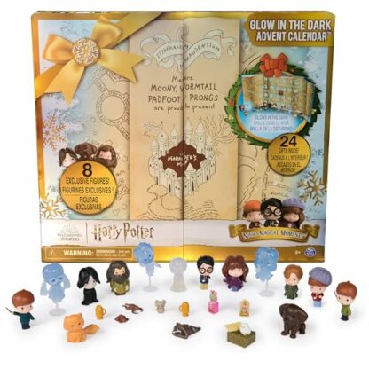Wizarding World Harry Potter, Micro Magical Moments Glow in the Dark Advent Calendar 2024, 24 Surprise Toys, Festive Countdown Calendar for Ages 6+ 2 Wizarding World Harry Potter, Micro Magical Moments Glow in the Dark Advent Calendar 2024, 24 Surprise Toys, Festive Countdown Calendar for Ages 6+ - Image 2