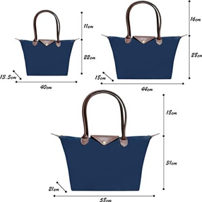 Women's Tote Bag,Large Capacity Shoulder Handbags for Ladies,Tote Shopping Bag with Zip and Top Handle Waterproof Crossbody Schoolbag for Work,Travel,School,Office 3 Women's Tote Bag,Large Capacity Shoulder Handbags for Ladies,Tote Shopping Bag with Zip and Top Handle Waterproof Crossbody Schoolbag for Work,Travel,School,Office - Image 3
