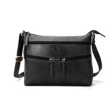 Woodland Leathers 100% Genuine Leather Women's Hobos & Shoulder Bags Designer Retro Vintage Style Slouch Bag And Multi Pocket Handbags For Women Cross-body Bags