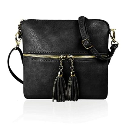 Woodland Leathers Crossbody Bags for Women, Designer Faux Leather Small Shoulder Bag for Women With Adjustable Strap, Ladies Multiple Compartments Messenger Bag - Image 2
