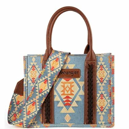 Wrangler Tote Bag for Women Western Aztec Purse and Handbag Set - Image 2