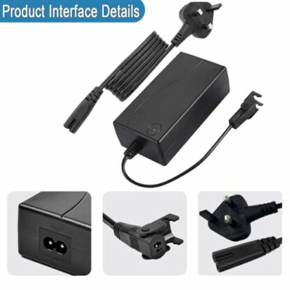 XHHLUO HWX Lift Chair or Power Recliner AC/DC Switching Power Supply Transformer 29V 2A with UK Power Wall Cord (29V2A POWER),black - Image 4