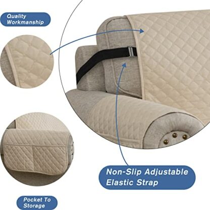 XINEAGE Quilted Couch Cover - Image 4