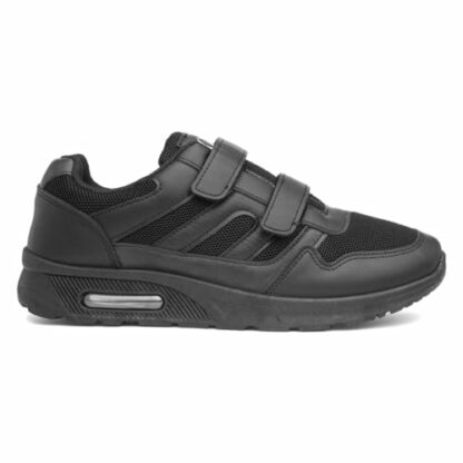 XL Aragon Mens Mesh Easy Fasten Trainers - Image 3
