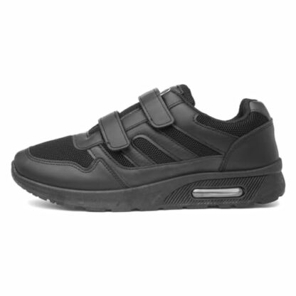 XL Aragon Mens Mesh Easy Fasten Trainers - Image 2