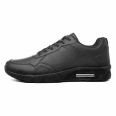 XL Stinear Mens Black Lace Up Trainer